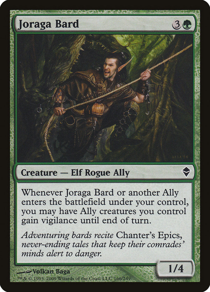 Joraga Bard [Zendikar] MTG Single Magic: The Gathering | Red Claw Gaming