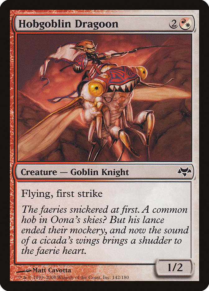 Hobgoblin Dragoon [Eventide] MTG Single Magic: The Gathering | Red Claw Gaming
