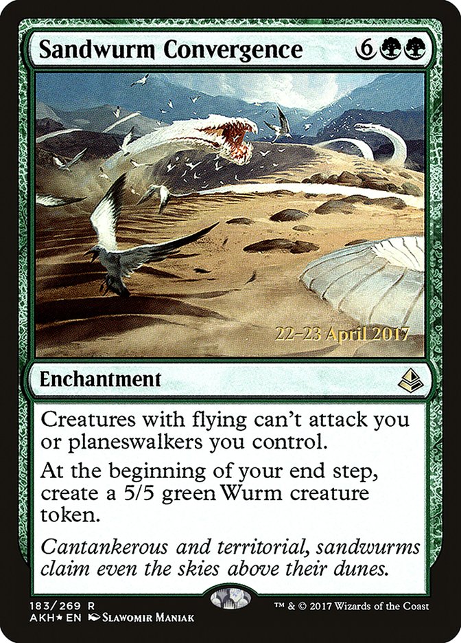 Sandwurm Convergence [Amonkhet Prerelease Promos] MTG Single Magic: The Gathering | Red Claw Gaming