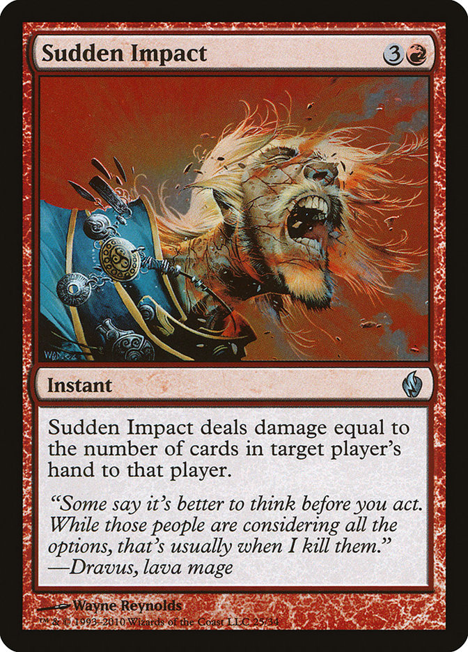 Sudden Impact [Premium Deck Series: Fire and Lightning] MTG Single Magic: The Gathering | Red Claw Gaming