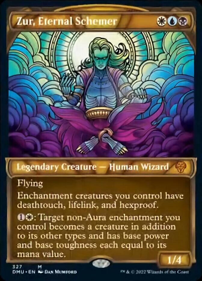 Zur, Eternal Schemer (Showcase) [Dominaria United] MTG Single Magic: The Gathering | Red Claw Gaming
