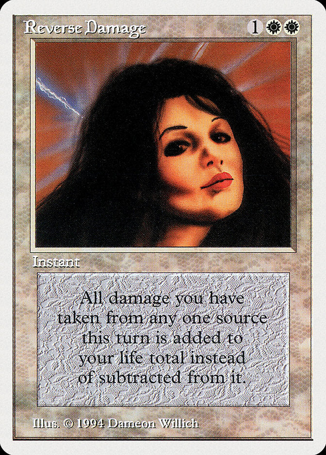 Reverse Damage [Summer Magic / Edgar] MTG Single Magic: The Gathering | Red Claw Gaming