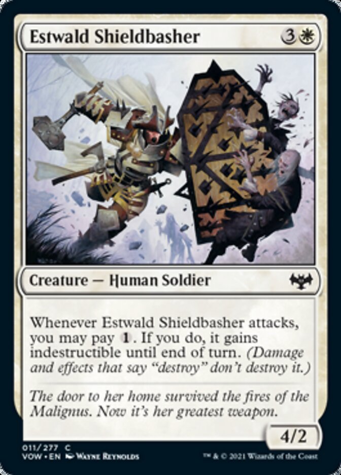 Estwald Shieldbasher [Innistrad: Crimson Vow] MTG Single Magic: The Gathering | Red Claw Gaming