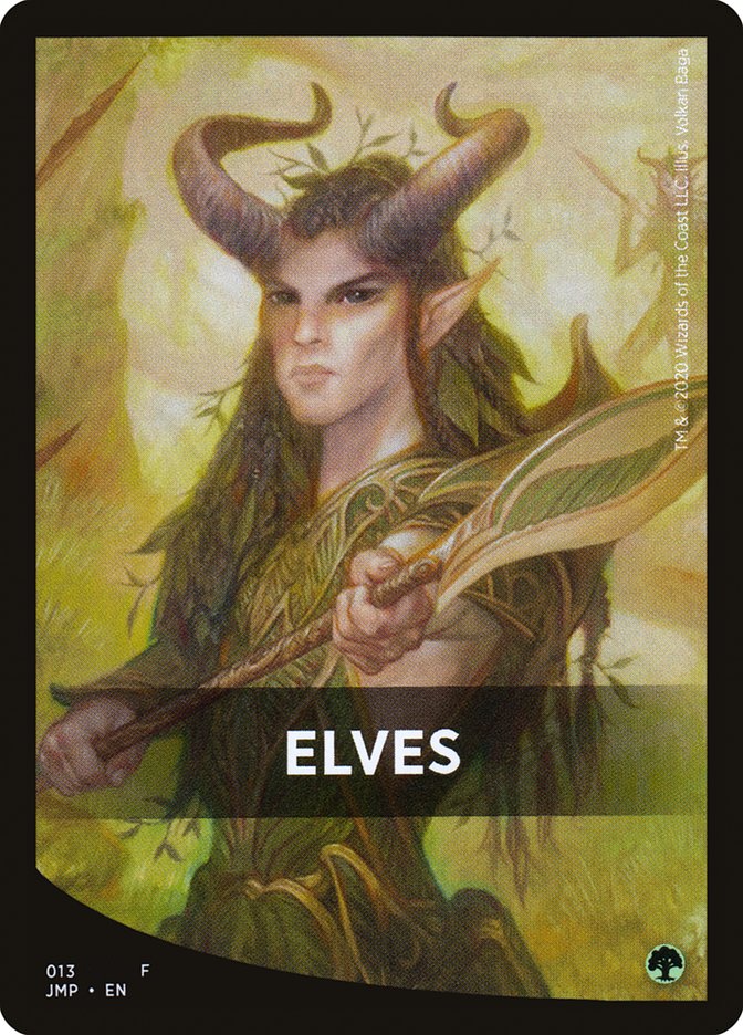 Elves Theme Card [Jumpstart Front Cards] MTG Single Magic: The Gathering | Red Claw Gaming
