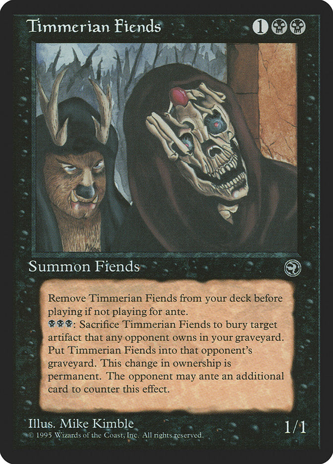 Timmerian Fiends [Homelands] MTG Single Magic: The Gathering | Red Claw Gaming