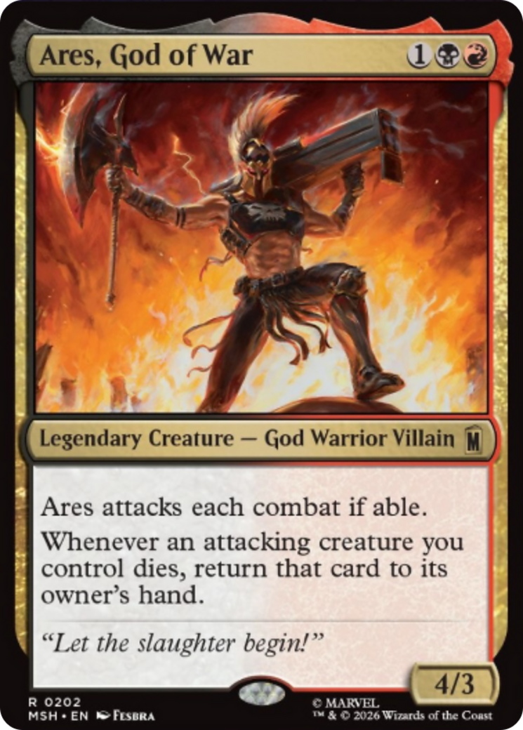Ares, God of War [Marvel Super Heroes] | Red Claw Gaming