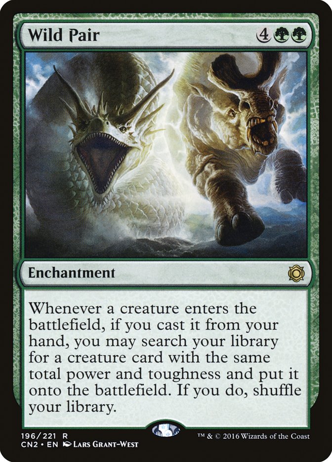 Wild Pair [Conspiracy: Take the Crown] MTG Single Magic: The Gathering | Red Claw Gaming