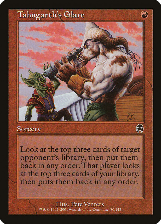 Tahngarth's Glare [Apocalypse] MTG Single Magic: The Gathering | Red Claw Gaming