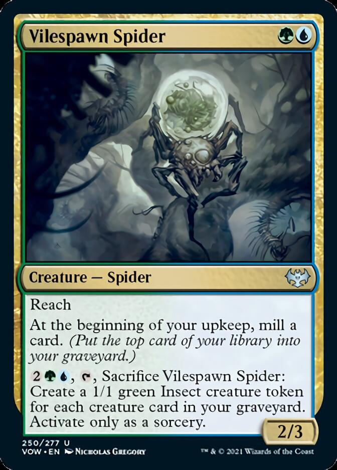 Vilespawn Spider [Innistrad: Crimson Vow] MTG Single Magic: The Gathering | Red Claw Gaming