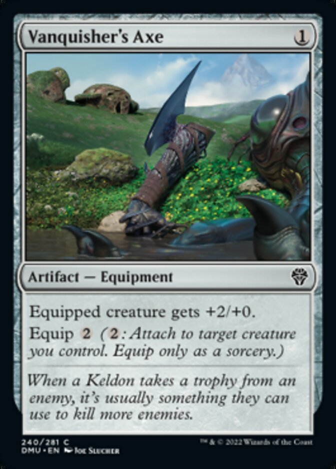 Vanquisher's Axe [Dominaria United] MTG Single Magic: The Gathering | Red Claw Gaming