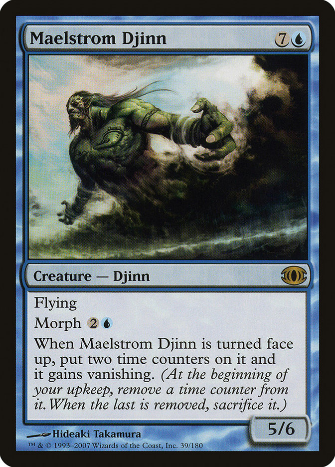 Maelstrom Djinn [Future Sight] MTG Single Magic: The Gathering | Red Claw Gaming