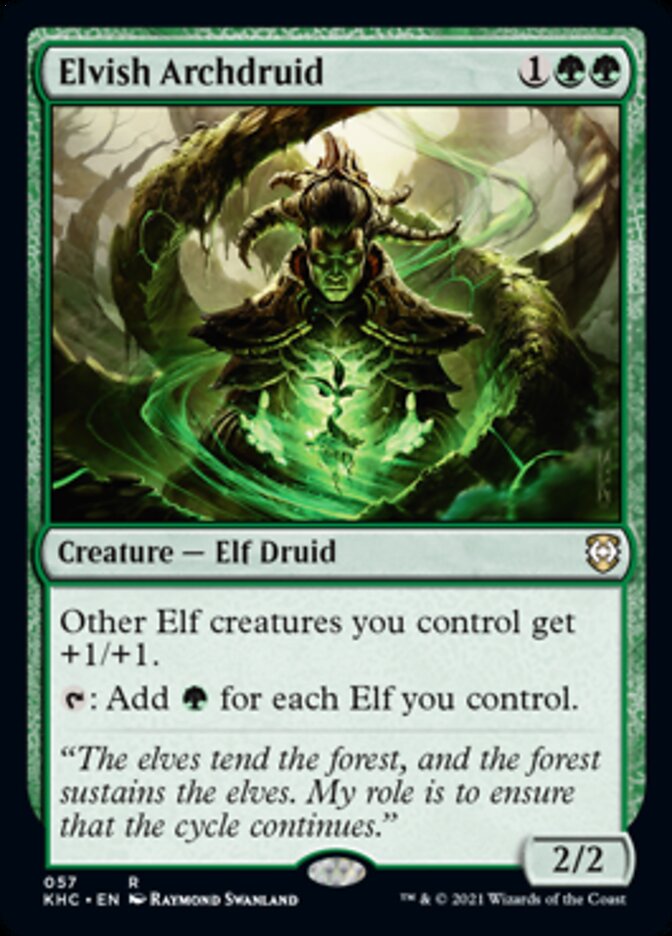 Elvish Archdruid [Kaldheim Commander] MTG Single Magic: The Gathering | Red Claw Gaming