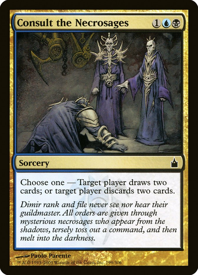 Consult the Necrosages [Ravnica: City of Guilds] MTG Single Magic: The Gathering | Red Claw Gaming