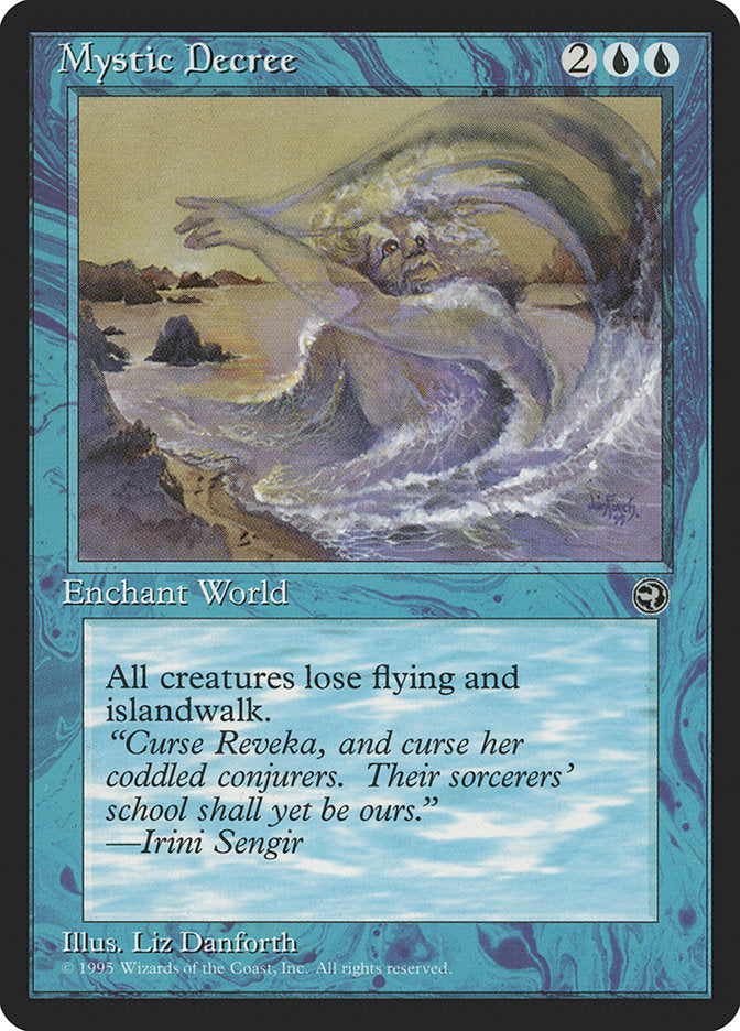 Mystic Decree [Homelands] MTG Single Magic: The Gathering | Red Claw Gaming