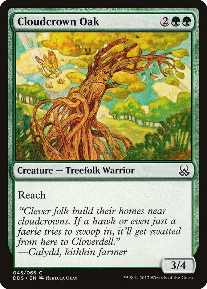 Cloudcrown Oak [Duel Decks: Mind vs. Might] MTG Single Magic: The Gathering | Red Claw Gaming