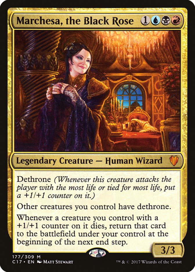 Marchesa, the Black Rose [Commander 2017] MTG Single Magic: The Gathering | Red Claw Gaming