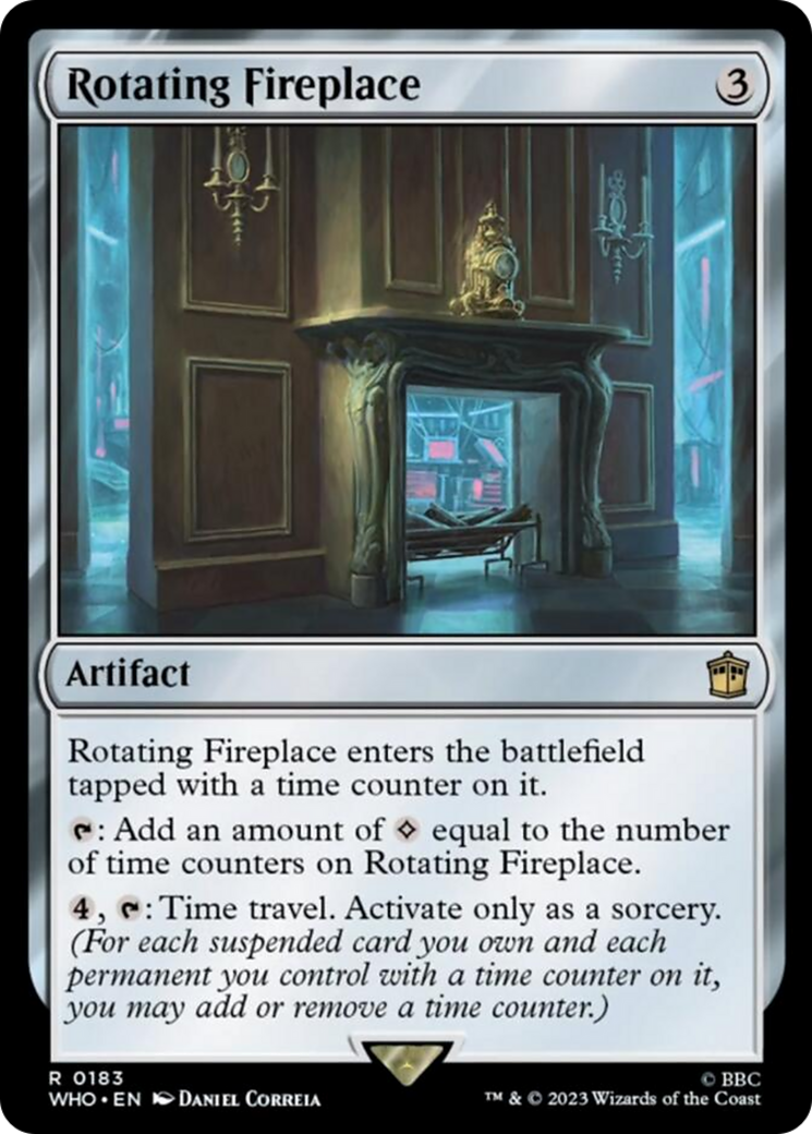 Rotating Fireplace [Doctor Who] MTG Single Magic: The Gathering | Red Claw Gaming