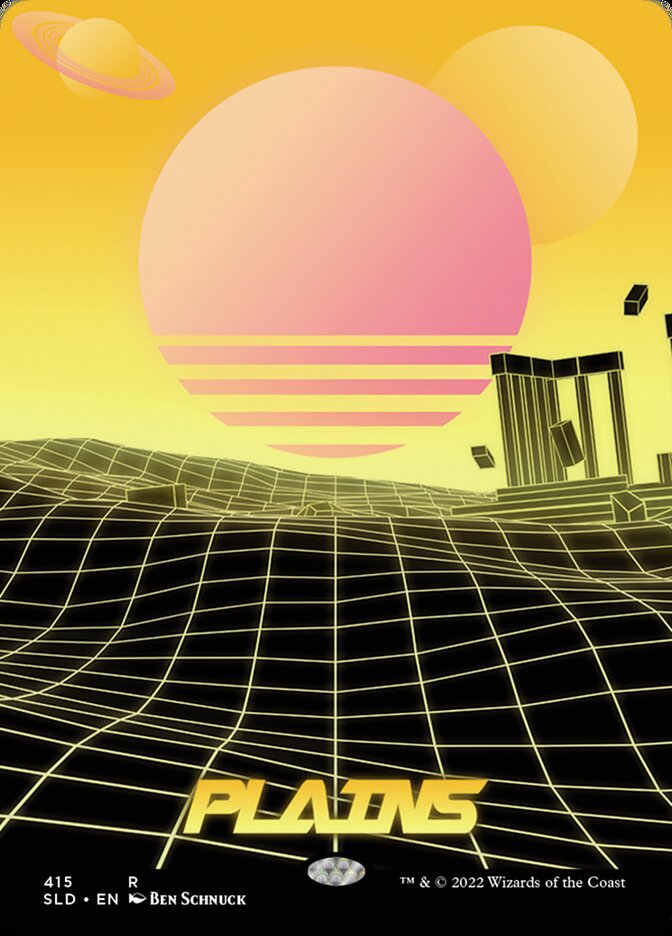 Plains (415) [Secret Lair Drop Series] MTG Single Magic: The Gathering | Red Claw Gaming