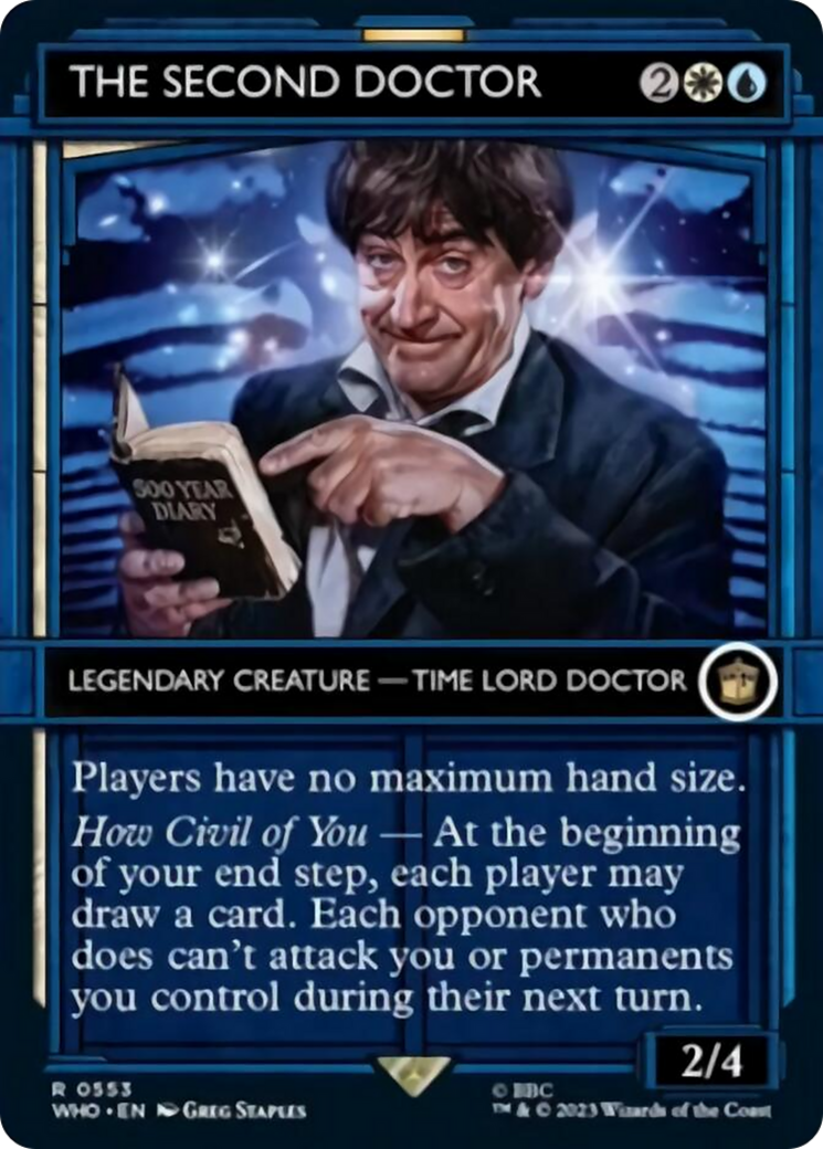 The Second Doctor (Showcase) [Doctor Who] MTG Single Magic: The Gathering | Red Claw Gaming
