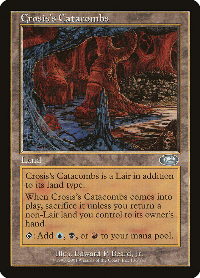 Crosis's Catacombs [Planeshift] MTG Single Magic: The Gathering | Red Claw Gaming