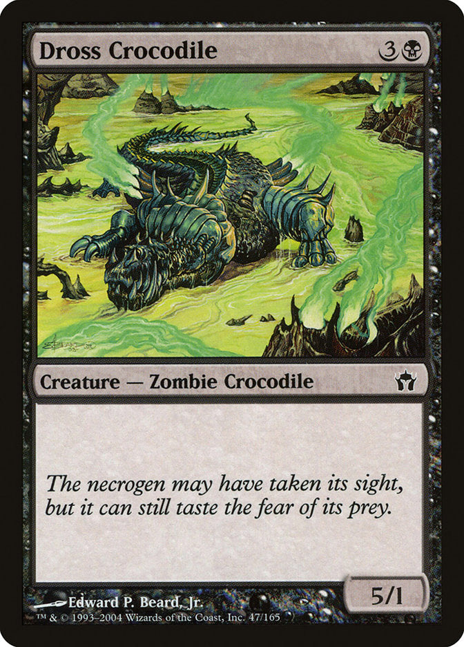 Dross Crocodile [Fifth Dawn] MTG Single Magic: The Gathering | Red Claw Gaming