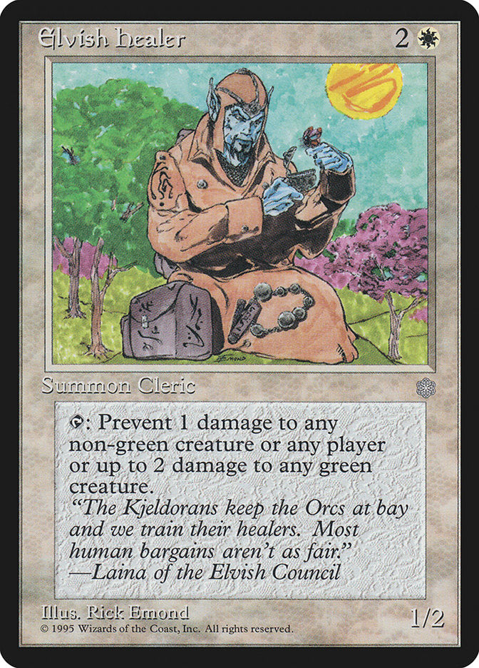 Elvish Healer [Ice Age] MTG Single Magic: The Gathering | Red Claw Gaming