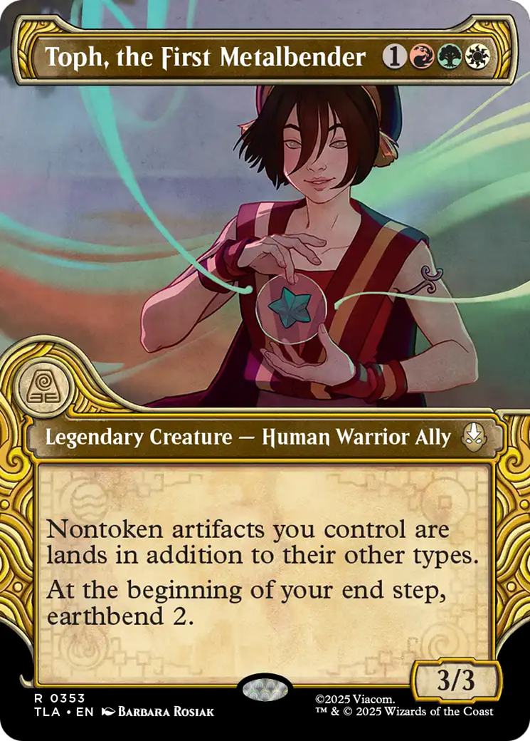 Toph, the First Metalbender (Showcase) [Avatar: The Last Airbender] MTG Single Magic: The Gathering | Red Claw Gaming