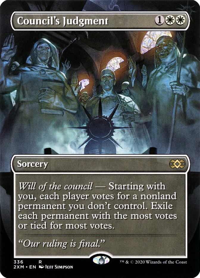 Council's Judgment (Toppers) [Double Masters] MTG Single Magic: The Gathering | Red Claw Gaming