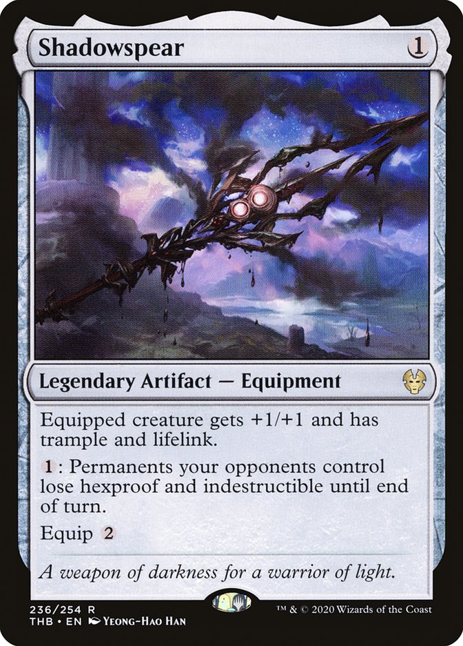 Shadowspear [Theros Beyond Death] MTG Single Magic: The Gathering | Red Claw Gaming