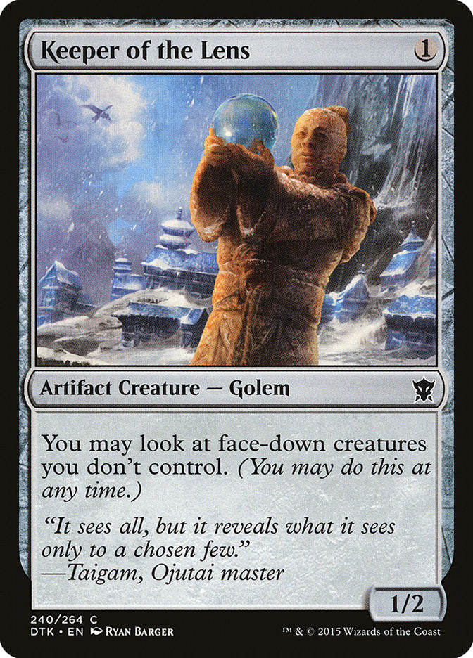 Keeper of the Lens [Dragons of Tarkir] MTG Single Magic: The Gathering | Red Claw Gaming