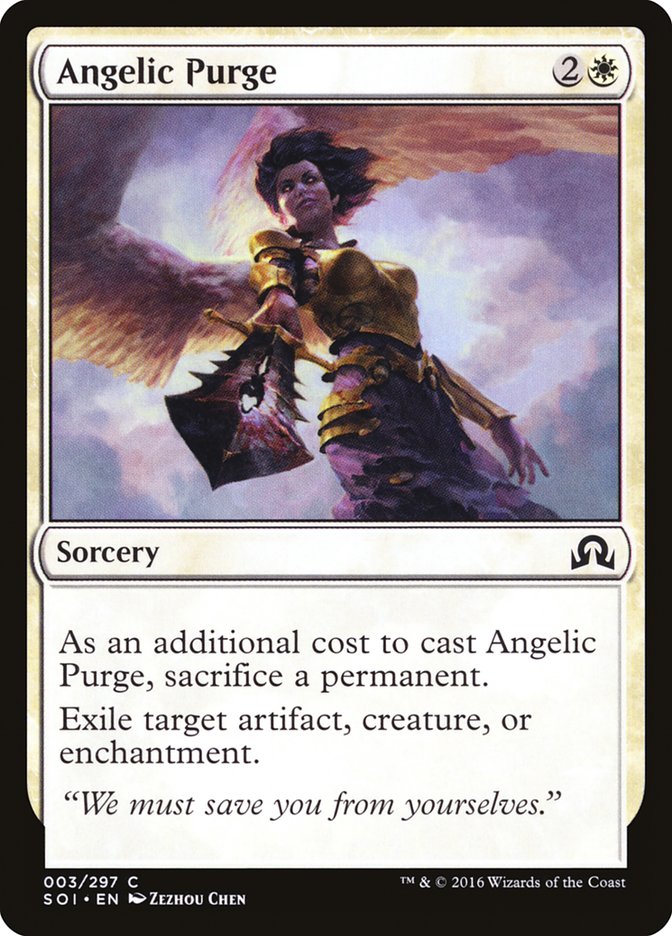 Angelic Purge [Shadows over Innistrad] MTG Single Magic: The Gathering | Red Claw Gaming