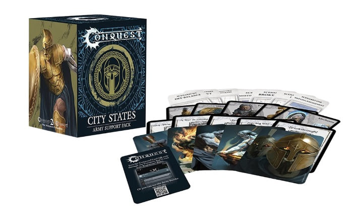 CONQUEST: CITY STATES ARMY SUPPORT PACK Miniatures Universal DIstribution    | Red Claw Gaming