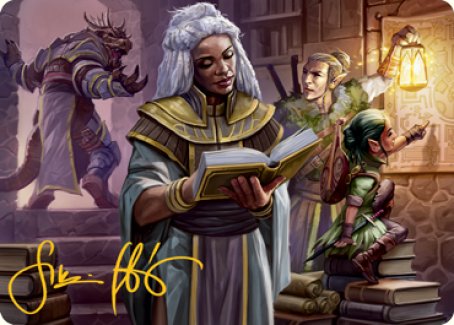 You Find the Villains' Lair Art Card (Gold-Stamped Signature) [Dungeons & Dragons: Adventures in the Forgotten Realms Art Series] MTG Single Magic: The Gathering | Red Claw Gaming