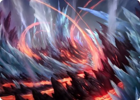 Frostboil Snarl Art Card [Strixhaven: School of Mages Art Series] MTG Single Magic: The Gathering | Red Claw Gaming