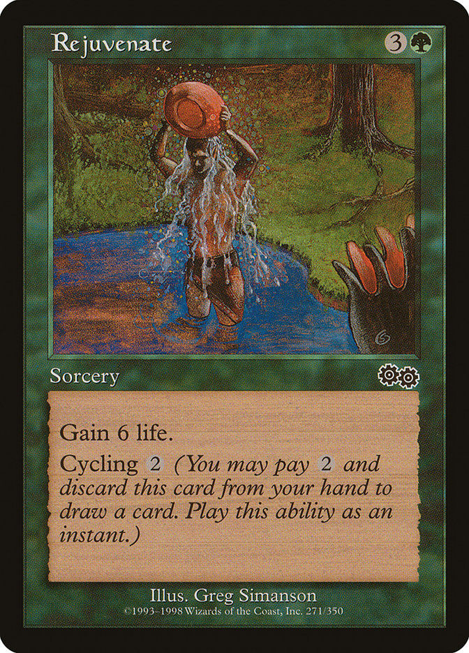 Rejuvenate [Urza's Saga] MTG Single Magic: The Gathering | Red Claw Gaming