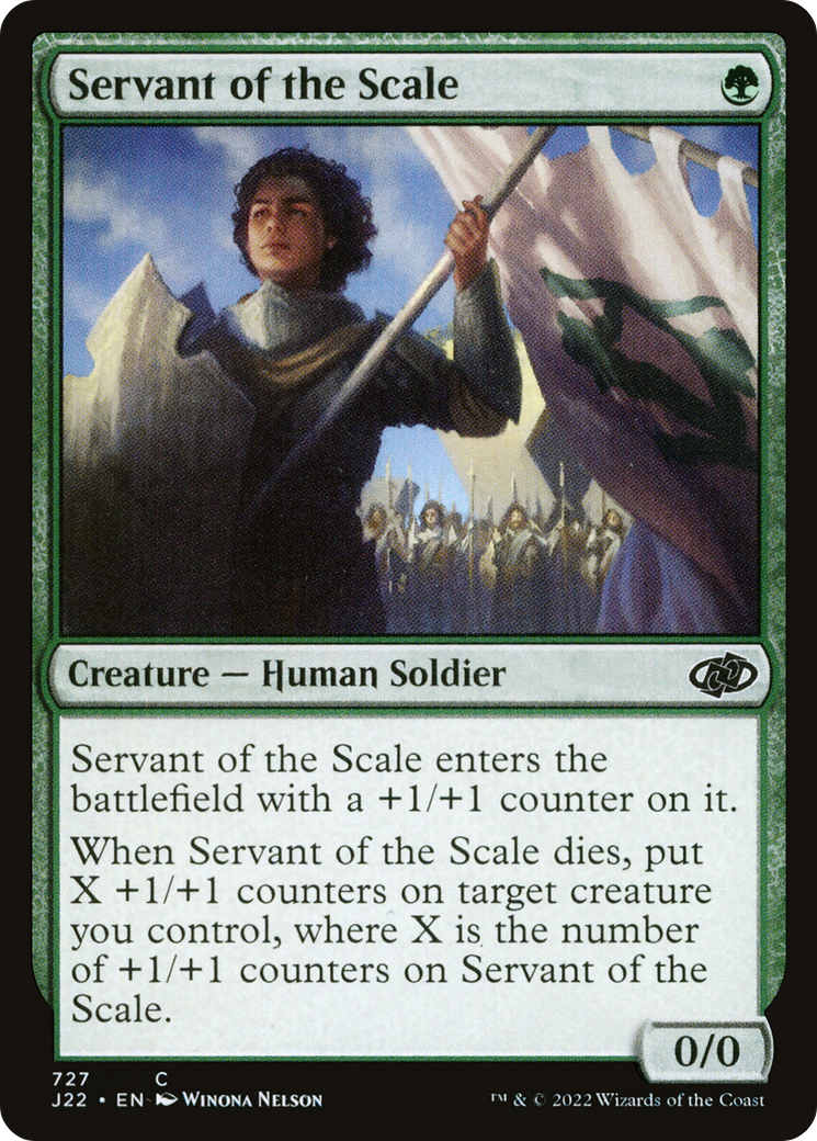Servant of the Scale [Jumpstart 2022] MTG Single Magic: The Gathering | Red Claw Gaming