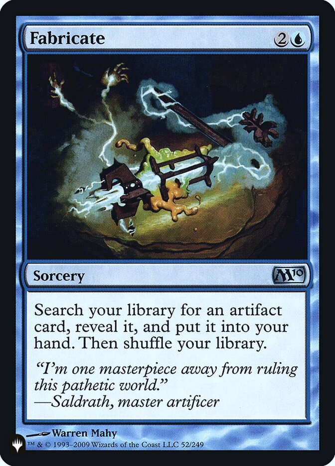 Fabricate [Secret Lair: Heads I Win, Tails You Lose] MTG Single Magic: The Gathering | Red Claw Gaming