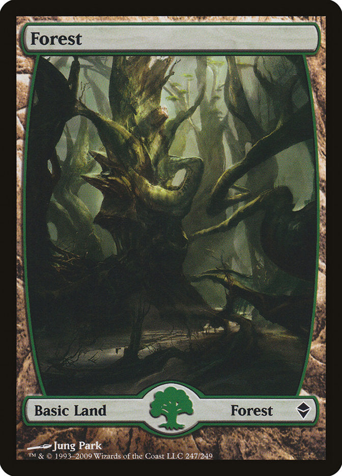 Forest (247) [Zendikar] MTG Single Magic: The Gathering | Red Claw Gaming