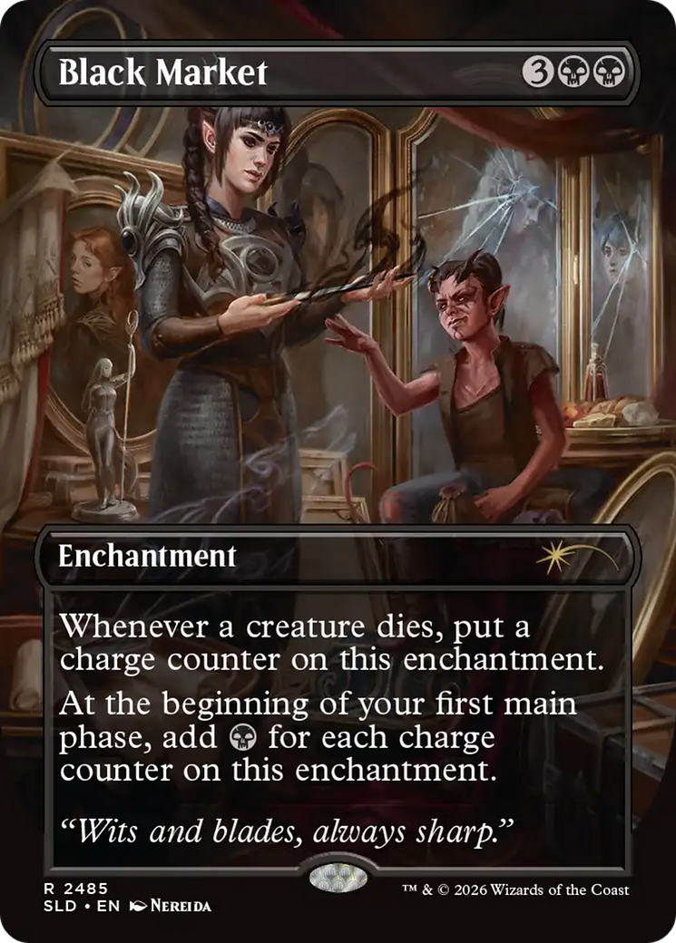 Black Market (2485) [Secret Lair Drop Series] MTG Single Magic: The Gathering | Red Claw Gaming