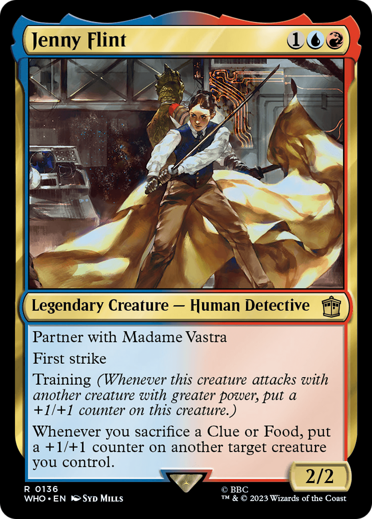 Jenny Flint [Doctor Who] MTG Single Magic: The Gathering | Red Claw Gaming