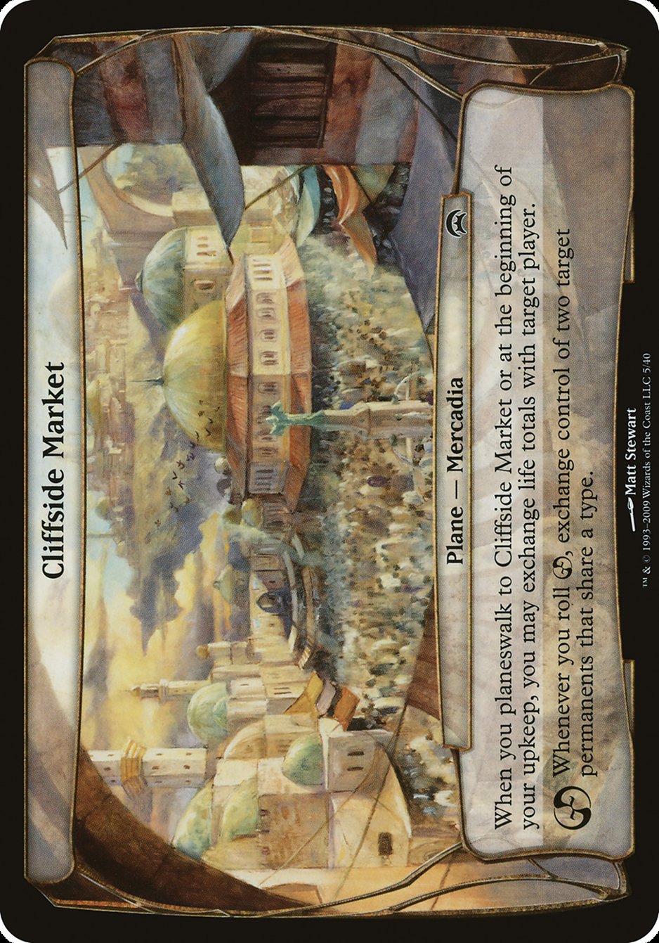 Cliffside Market (Planes) [Planechase Planes] MTG Single Magic: The Gathering | Red Claw Gaming