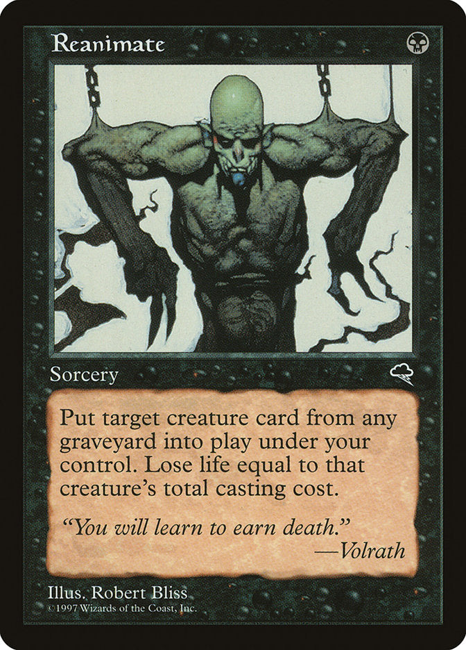 Reanimate [Tempest] MTG Single Magic: The Gathering | Red Claw Gaming