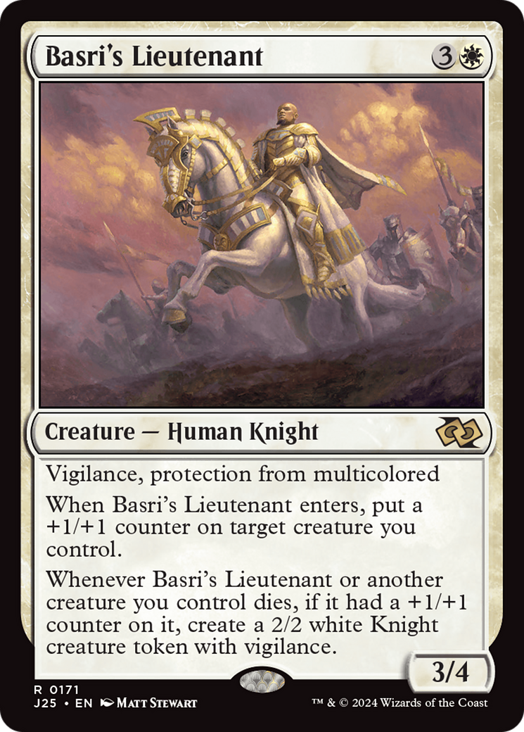 Basri's Lieutenant [Foundations Jumpstart] MTG Single Magic: The Gathering | Red Claw Gaming