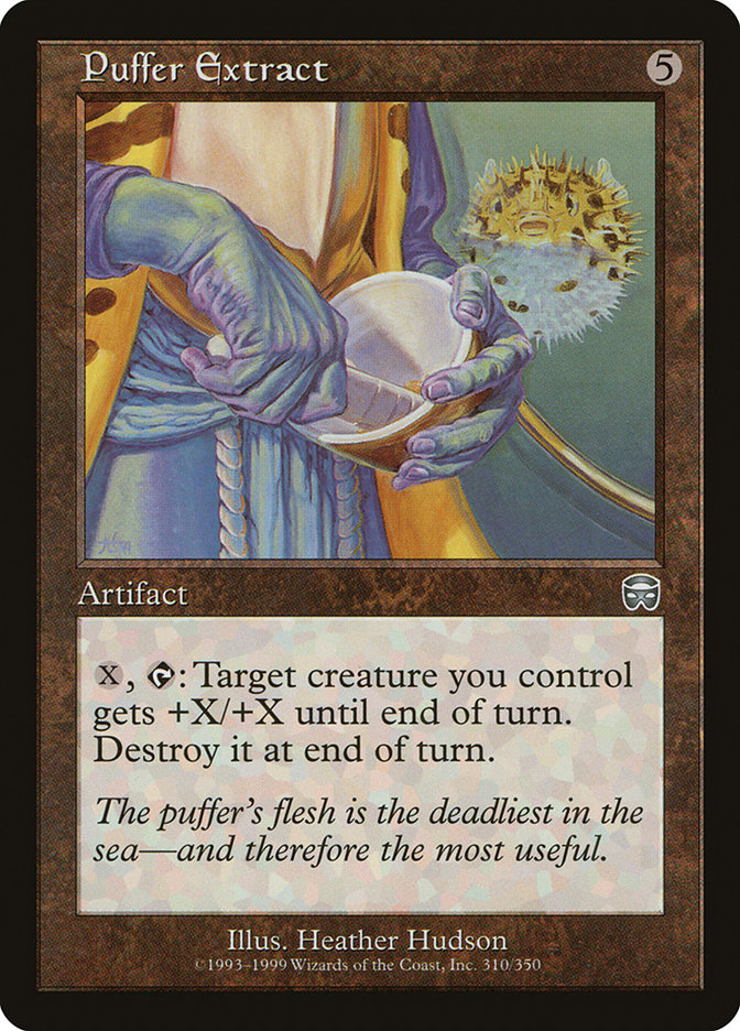 Puffer Extract [Mercadian Masques] MTG Single Magic: The Gathering | Red Claw Gaming