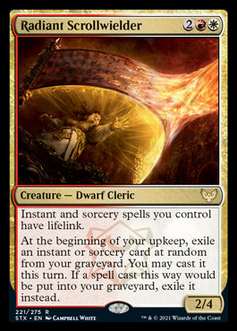 Radiant Scrollwielder [Strixhaven: School of Mages] MTG Single Magic: The Gathering | Red Claw Gaming