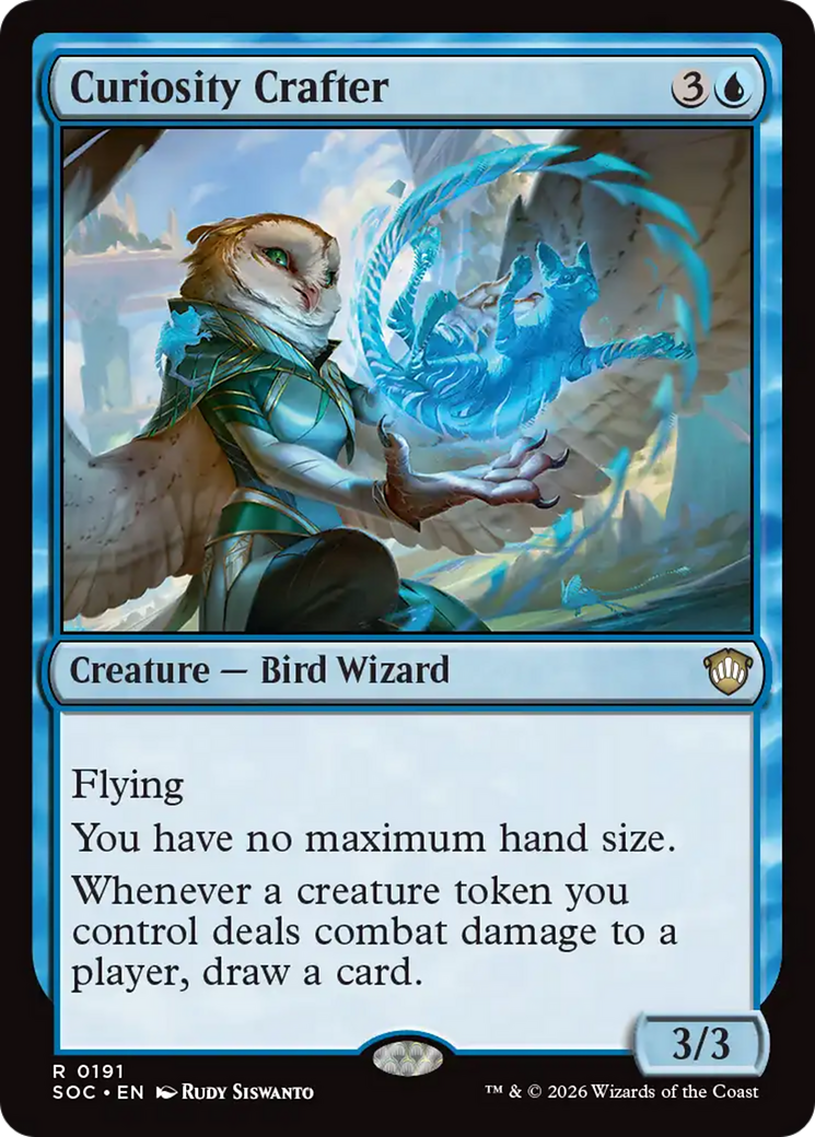 Curiosity Crafter [Secrets of Strixhaven Commander] MTG Single Magic: The Gathering | Red Claw Gaming