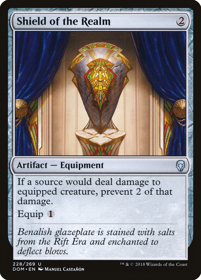 Shield of the Realm [Dominaria] MTG Single Magic: The Gathering | Red Claw Gaming