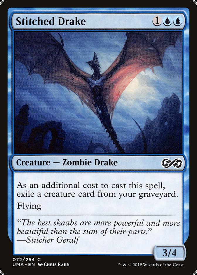 Stitched Drake [Ultimate Masters] MTG Single Magic: The Gathering | Red Claw Gaming