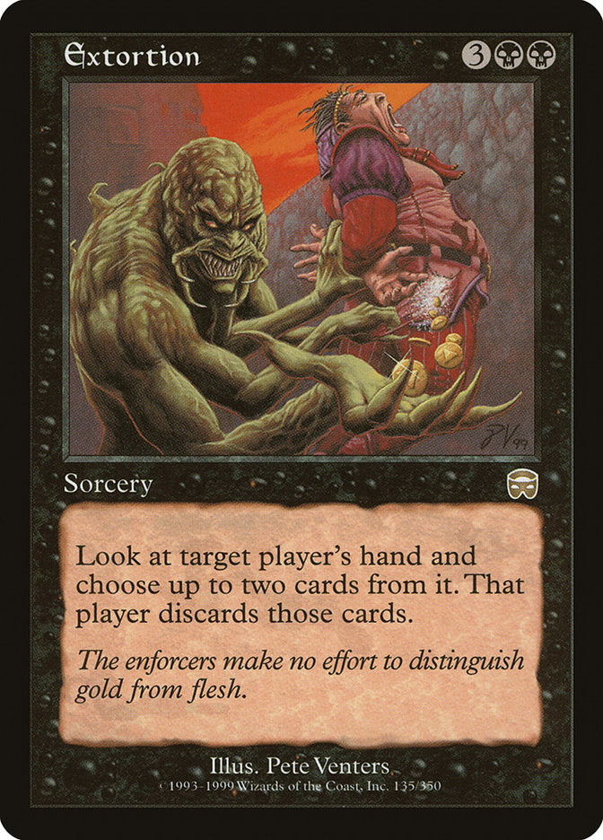 Extortion [Mercadian Masques] MTG Single Magic: The Gathering | Red Claw Gaming