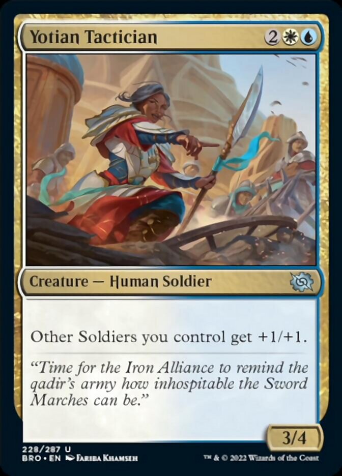 Yotian Tactician [The Brothers' War] MTG Single Magic: The Gathering | Red Claw Gaming